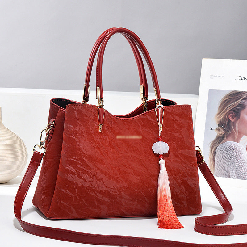 Women's Chinese Style Large Capacity Gift Mom Women's Handbag