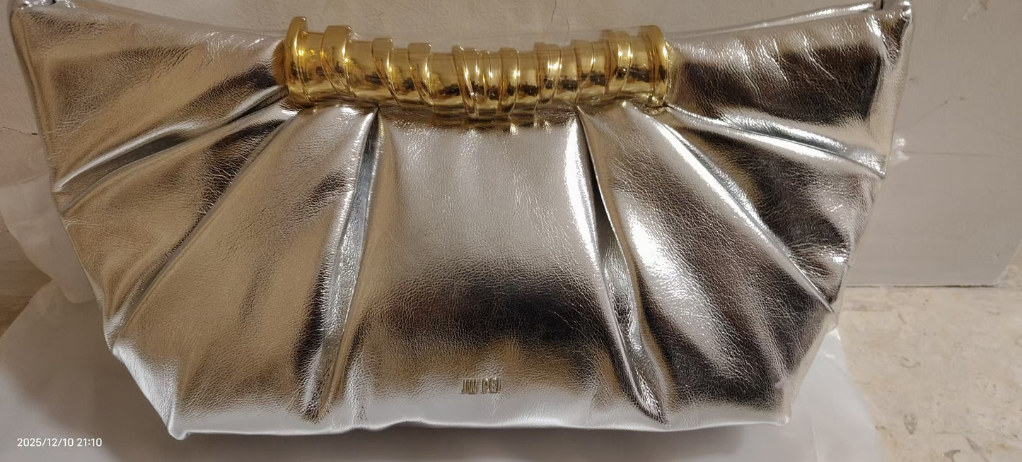 Clutch Metal Fashion High Sense Dinner Women's Messenger Bag