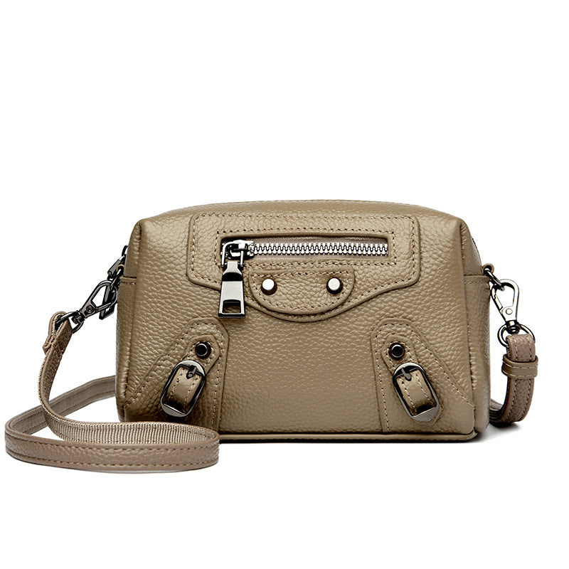 Women's Genuine Leather Fashion High Sense First Layer Women's Shoulder Bag