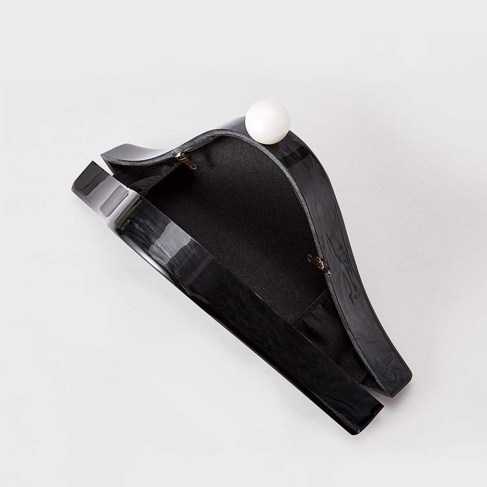 Women's Ding Shell Acrylic Fashion Wedding Clutch Bags