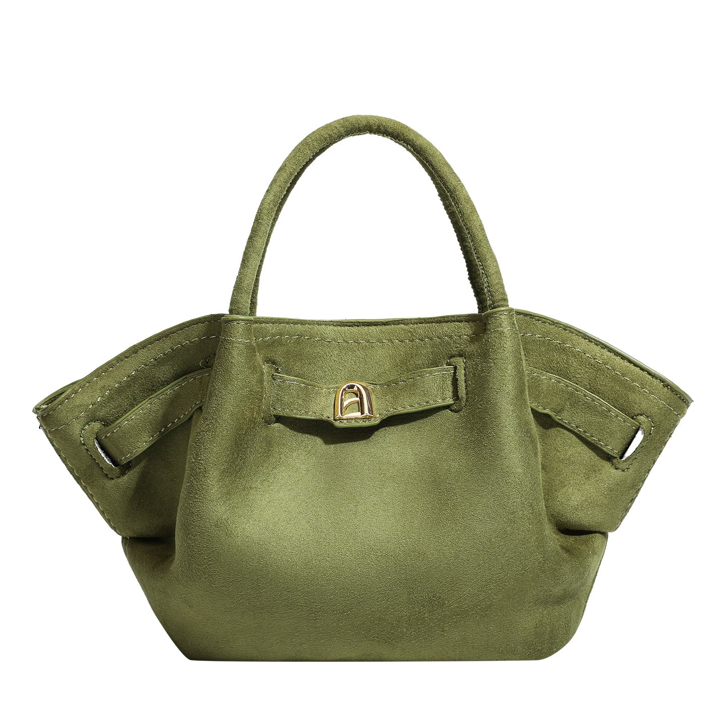 Women's Veet Frosted Dumpling Large Capacity High-grade Hand-held Tote Bags
