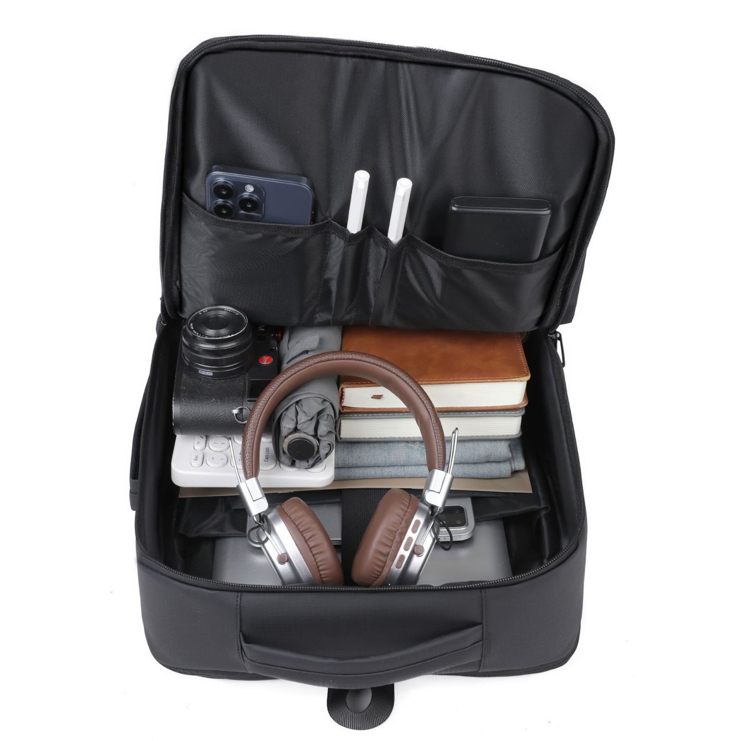 Innovative Large Capacity Extendable Trip Multifunction Business Backpack