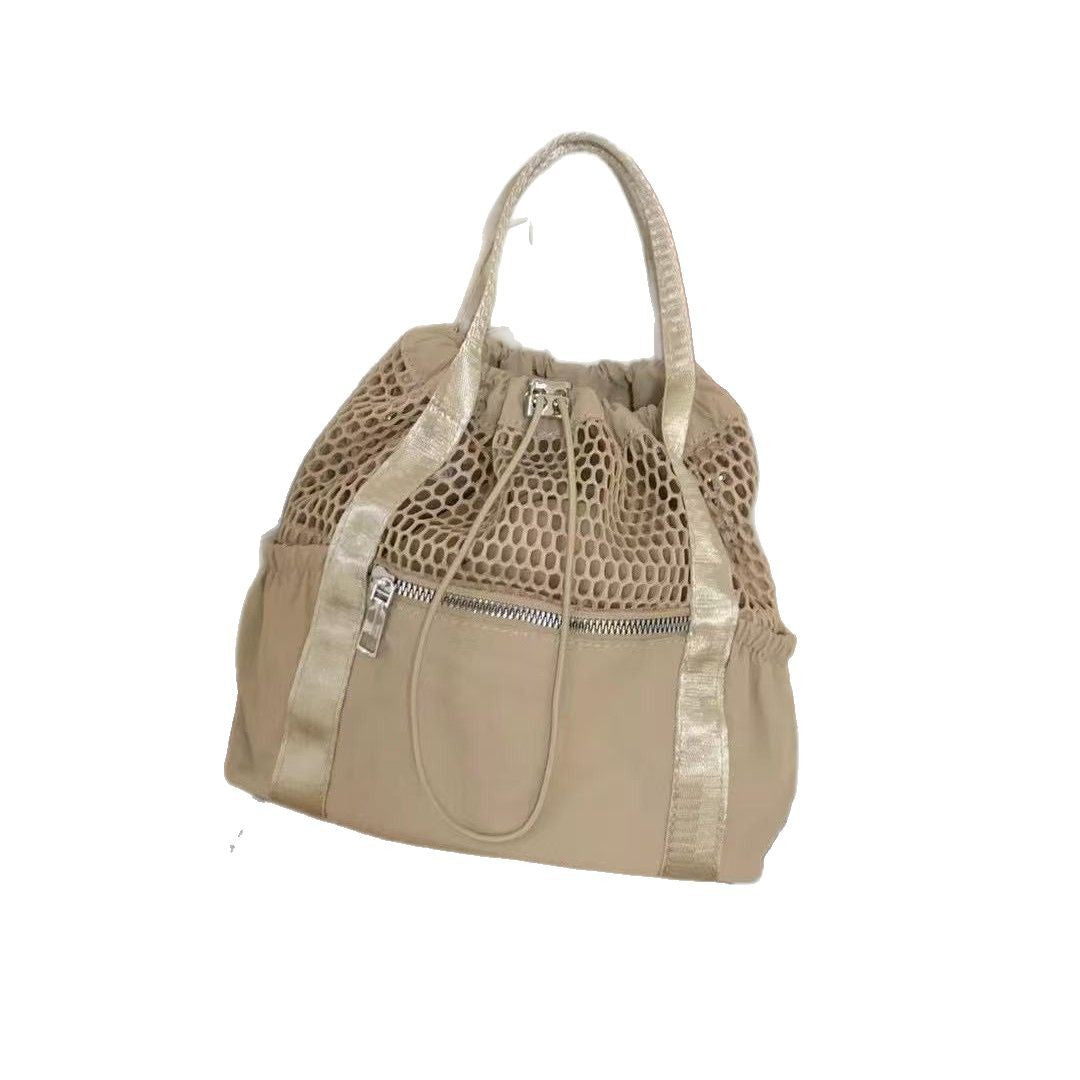 Women's Fashion Mini Nylon Canvas Mesh Breathable Women's Messenger Bag