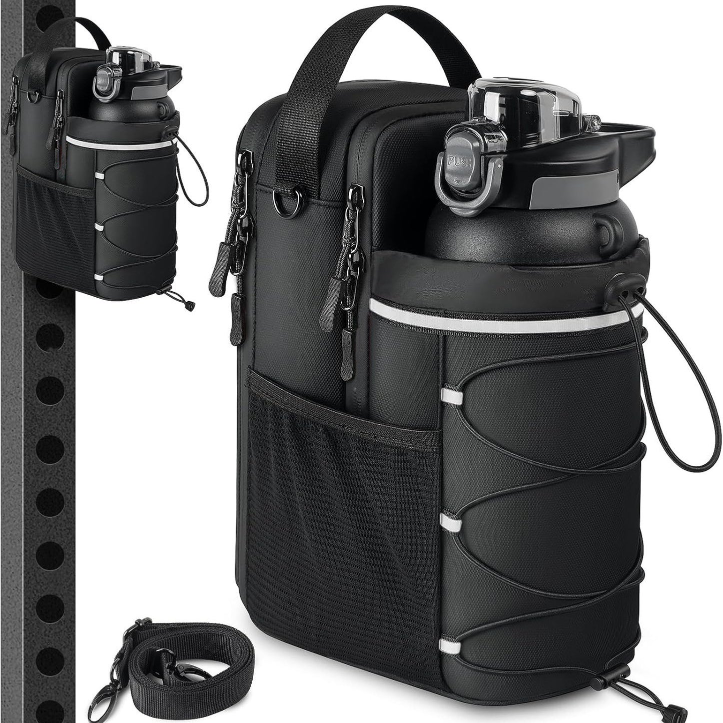 Kettle Large Capacity Mobile Multifunctional Portable Sports Satchel, Hanging Bag
