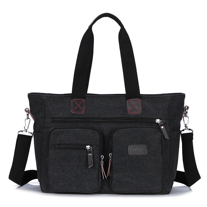 Classic Business Canvas Simple Stylish Big Bags
