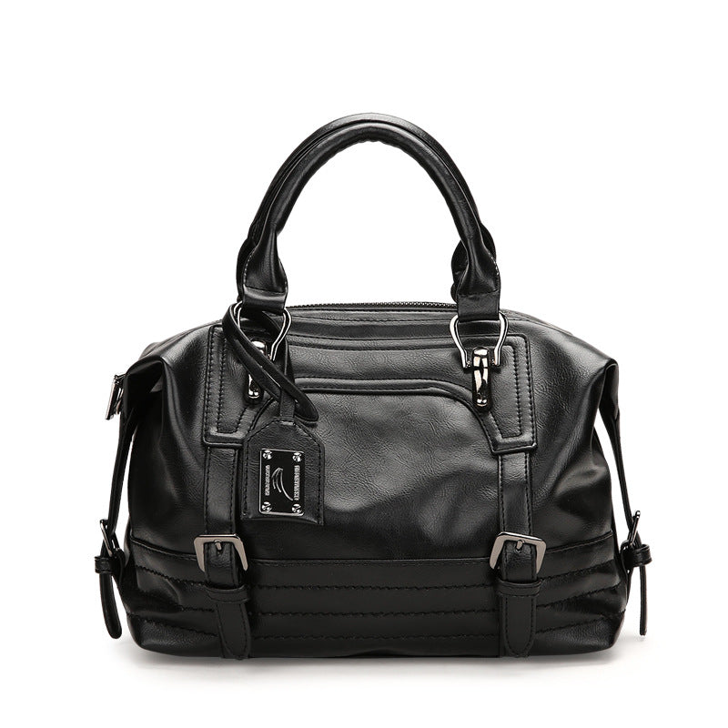 Beautiful Women's Retro Soft Portable Boston Women's Shoulder Bag