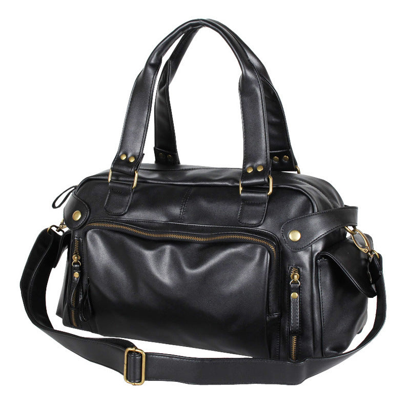 Charming Men's Leather Tide Large Capacity Men's Handbags