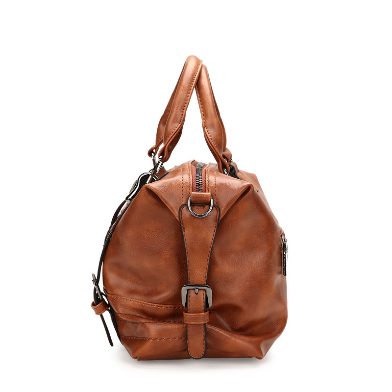 Beautiful Women's Retro Soft Portable Boston Women's Shoulder Bag
