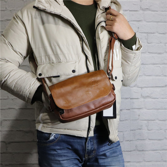 Versatile Men's Pouch Retro Trendy Mini Bags