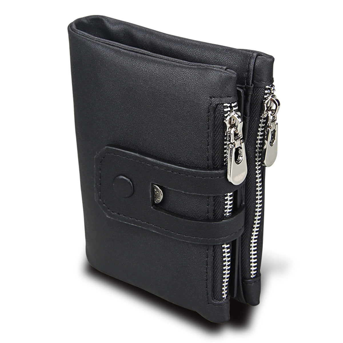 Vintage Leather For Man Crazy Horse Men's Wallet