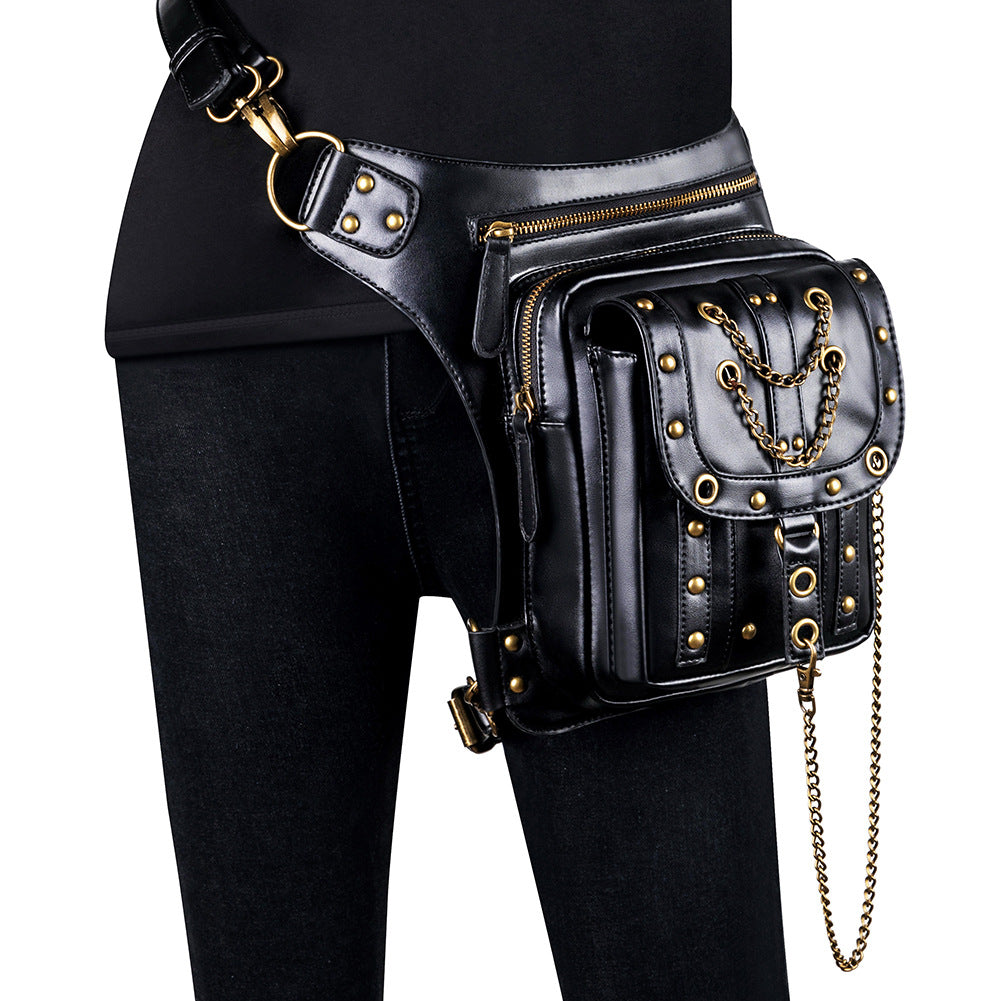 Classy Charming Women's Chain Retro Motorcycle Bags