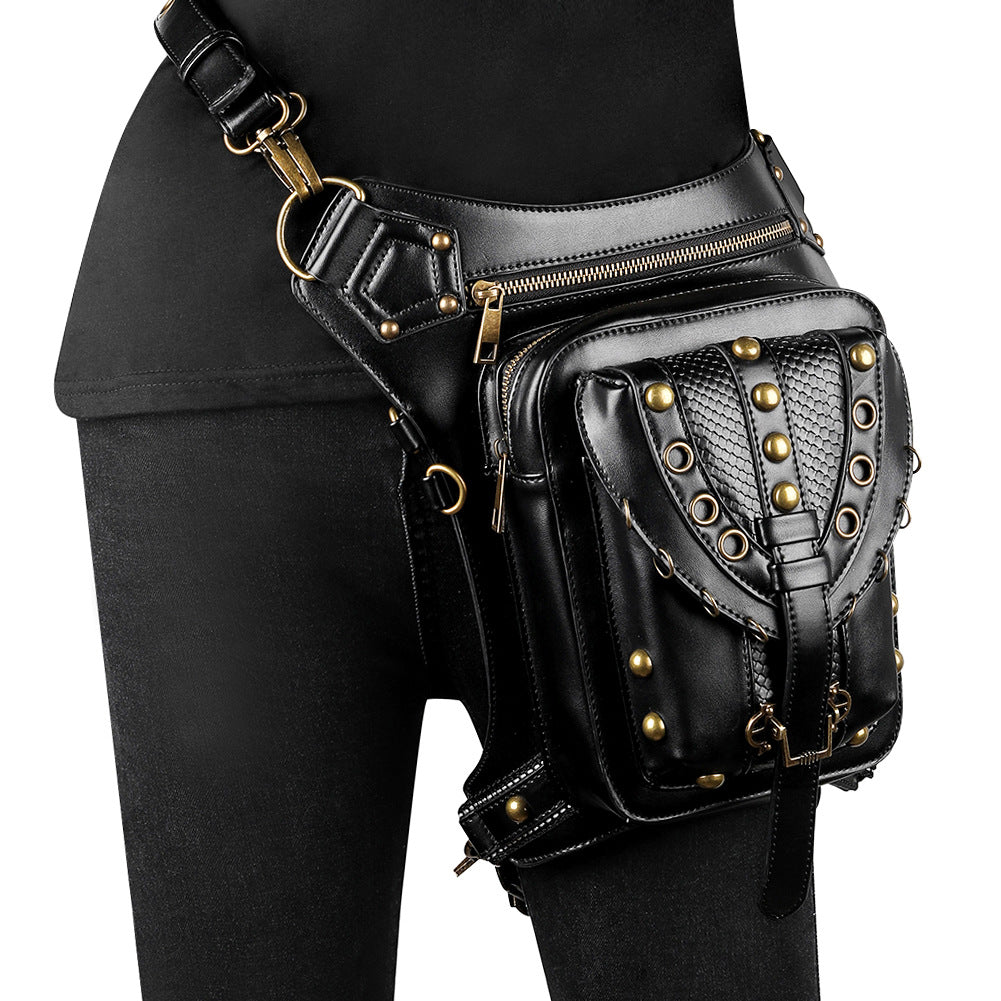 Classy Charming Women's Chain Retro Motorcycle Bags