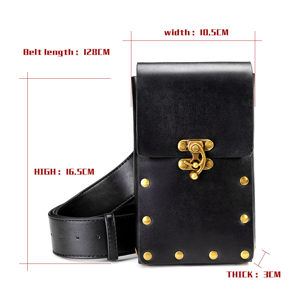 Classy Charming Women's Chain Retro Motorcycle Bags