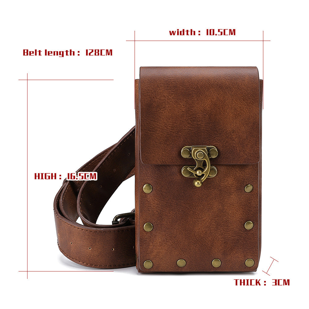 Classy Charming Women's Chain Retro Motorcycle Bags