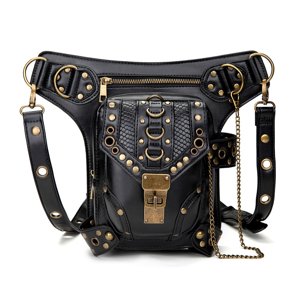 Classy Charming Women's Chain Retro Motorcycle Bags