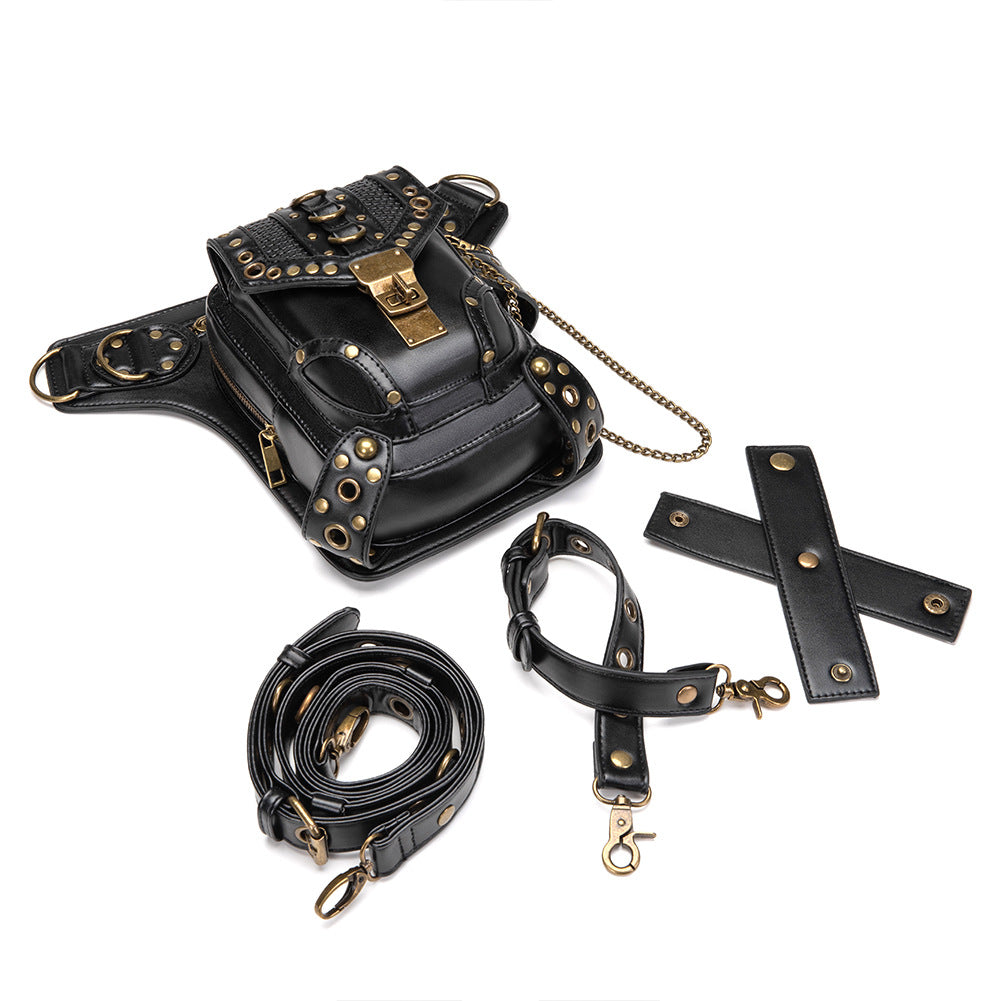 Classy Charming Women's Chain Retro Motorcycle Bags