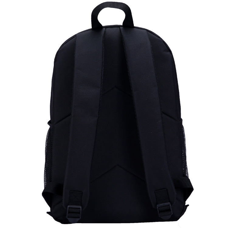 Innovative Classic One-piece Printing Customized Black Backpacks
