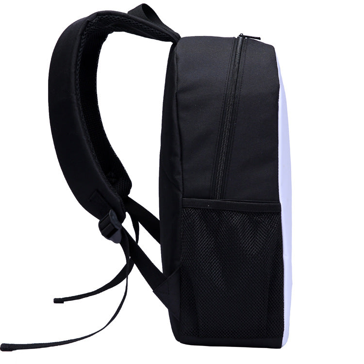 Innovative Classic One-piece Printing Customized Black Backpacks