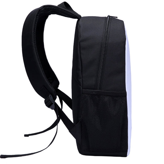 Innovative Classic One-piece Printing Customized Black Backpacks