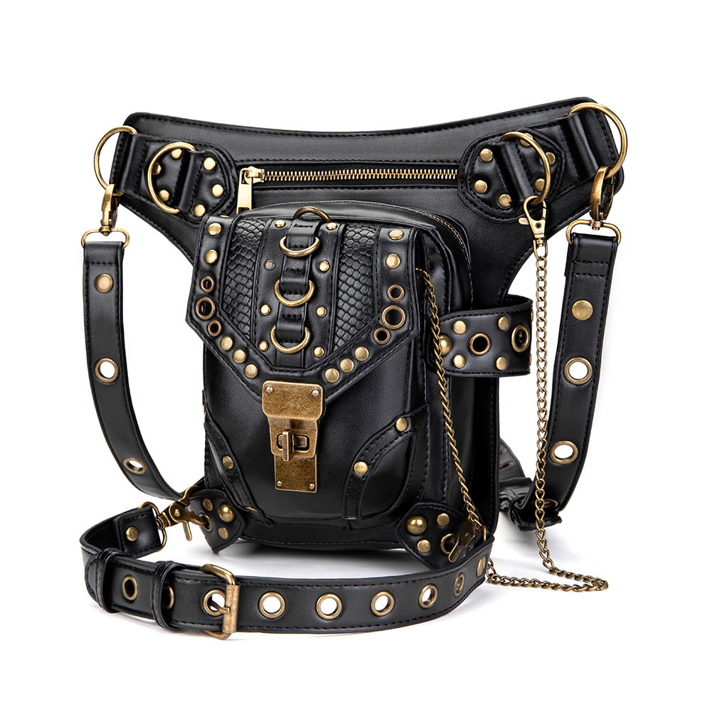 Classy Charming Women's Chain Retro Motorcycle Bags