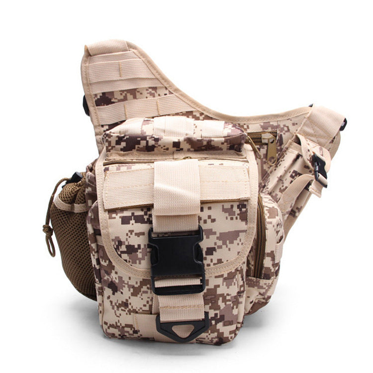 Men's Army Camouflage Style Waterproof Oxford Cloth Sports Satchel, Hanging Bag