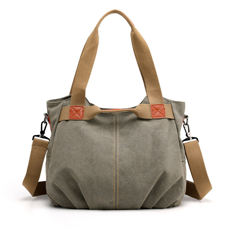 Women's Retro Trendy Large Capacity Fashion Simple Versatile Women's Shoulder Bag