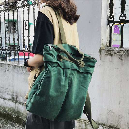 Artistic Korean Fashion College Large Capacity Bags