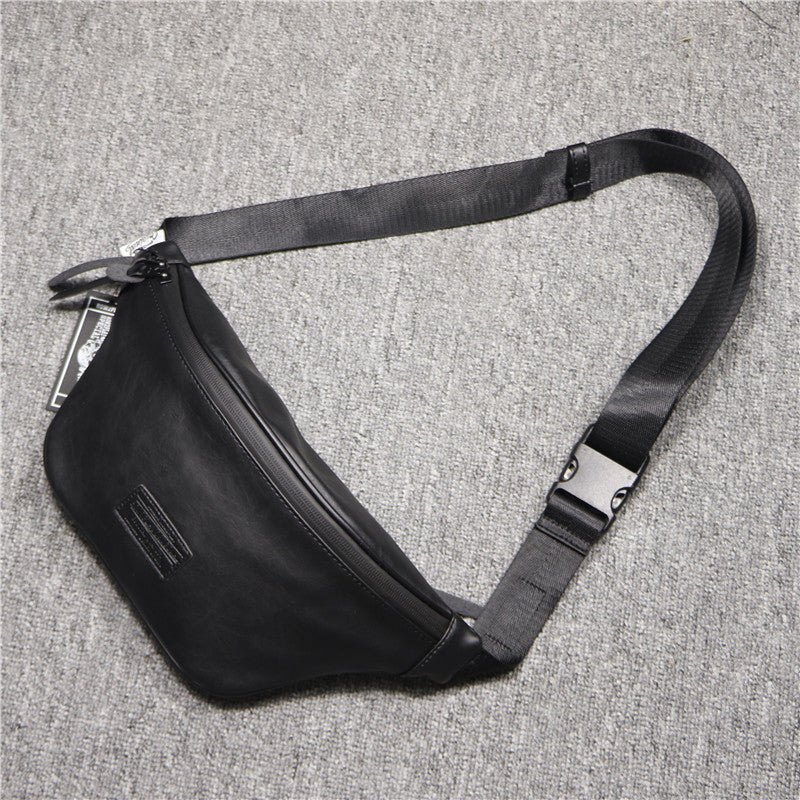 Men's & Women's Fashion Style Green Trendy Dumplings Personality Soft Men's Shoulder Bag