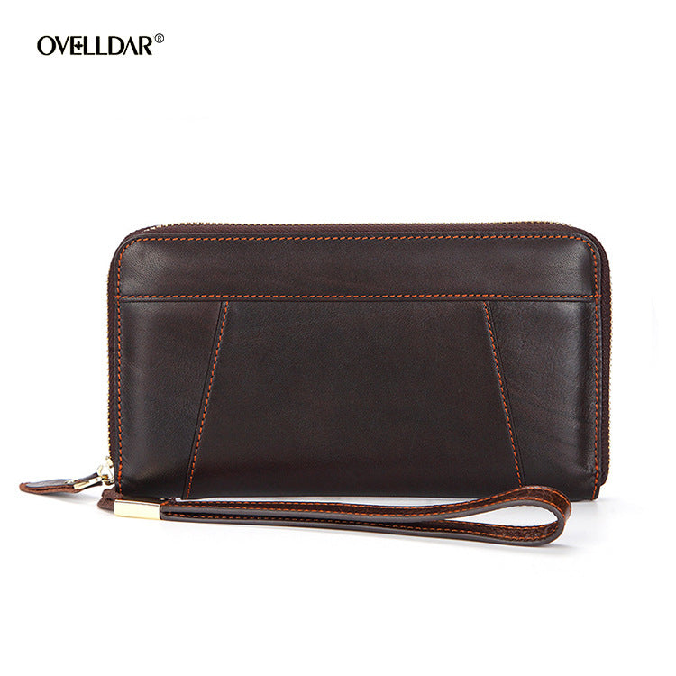 Oil Wax Leather Single Pull Top Layer Bags