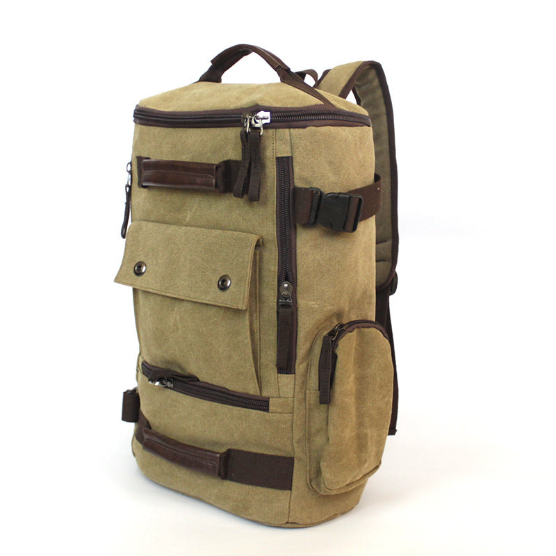 Men's Junior High College Retro Computer Large Universal Backpack