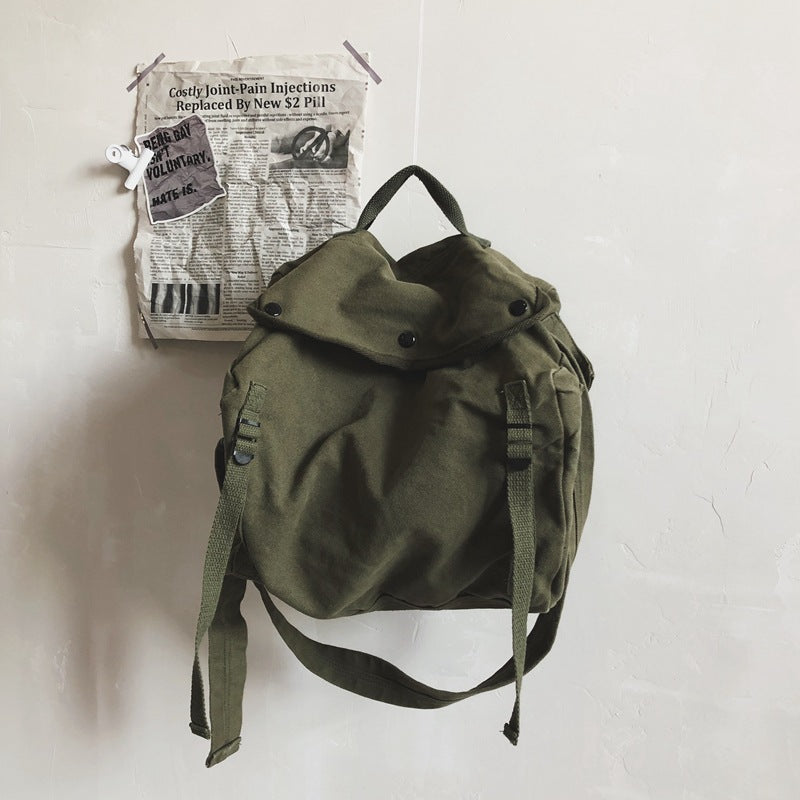 Women's Artistic Green Pleated Korean Style Class Shoulder Bags