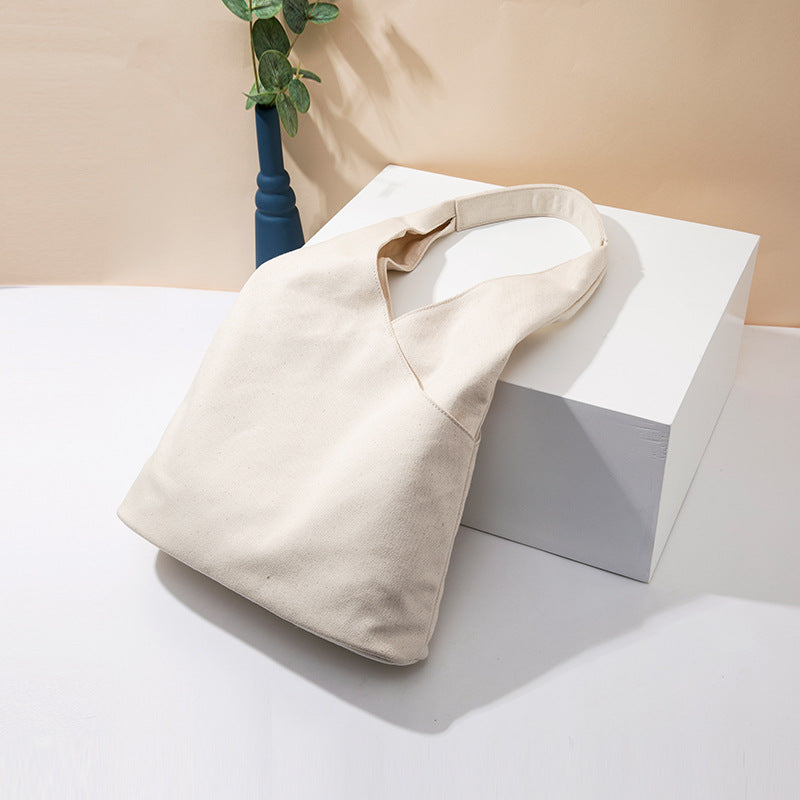 Canvas Trendy Personality Female Style Artistic Women's Shoulder Bag