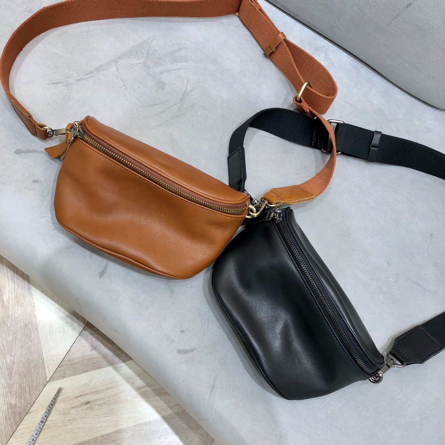Genuine Leather Handmade First Layer Cowhide Saddle Female Women's Shoulder Bag