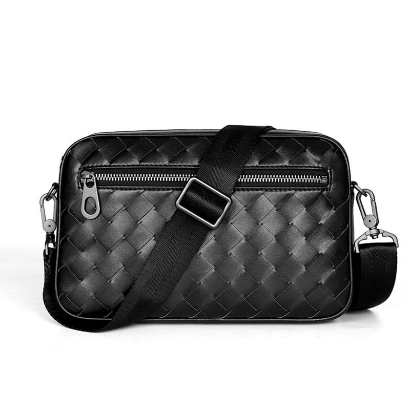 Popular Men's Stylish Fashion Woven Clutch Shoulder Bags