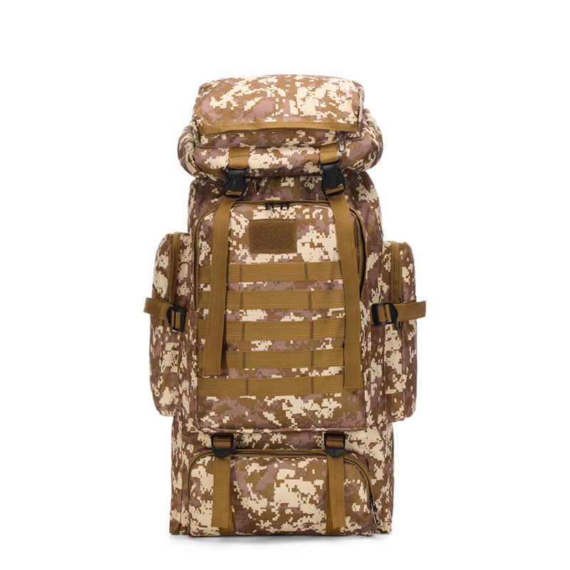 Large Capacity Waterproof Camouflage Leisure On Mountain Climbing, Hiking Bag