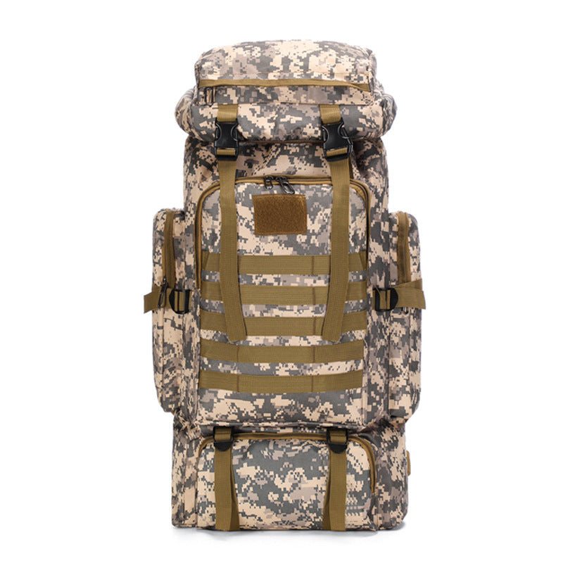 Large Capacity Waterproof Camouflage Leisure On Mountain Climbing, Hiking Bag