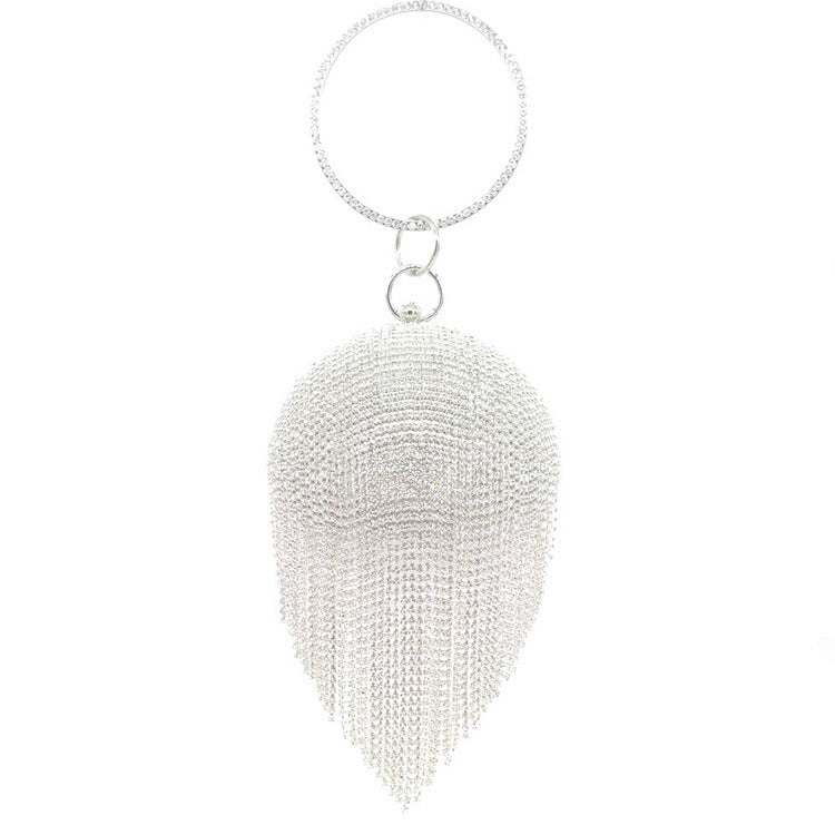 Spherical Clutch Portable Rhinestone Party Wedding Dress Dinner Bag