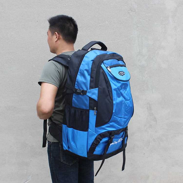 Men's Waterproof Large Capacity Long-distance Clothes Cotton Universal Backpack