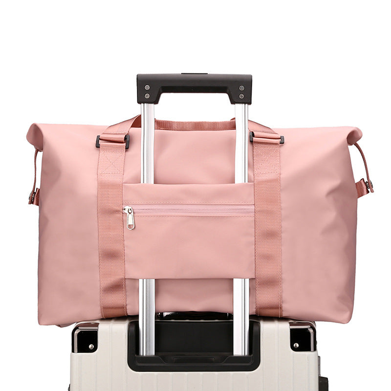 Women's Portable Lightweight Clothing Dry Wet Separation Large Capacity Waterproof Nylon Gym Bags