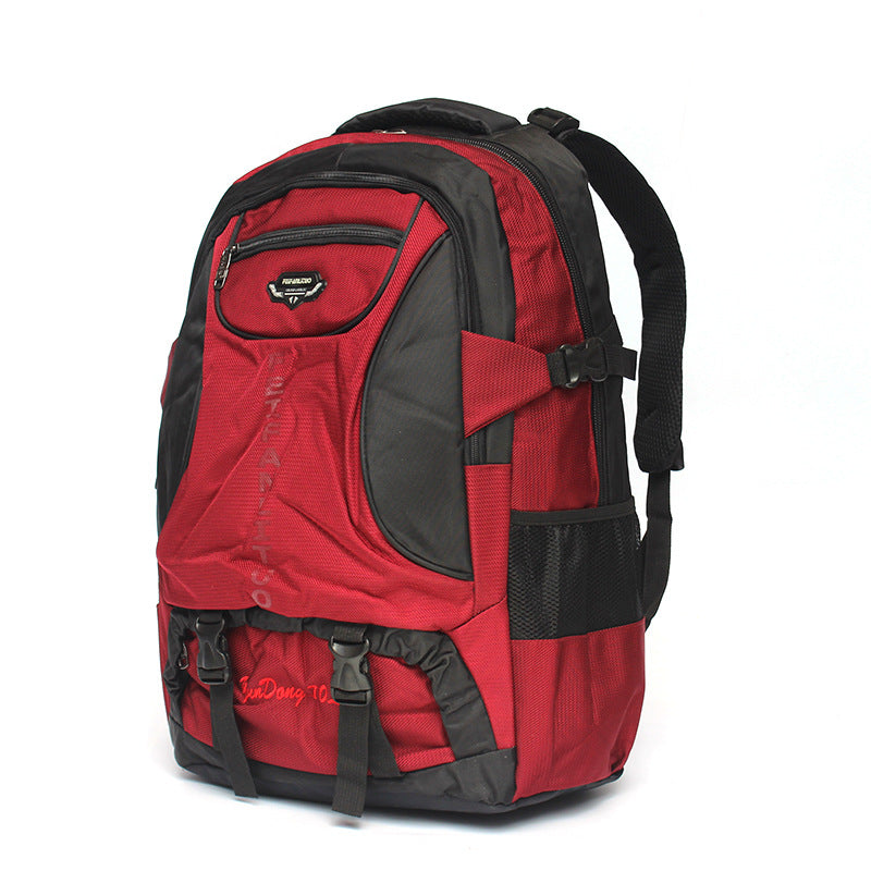 Men's Waterproof Large Capacity Long-distance Clothes Cotton Universal Backpack