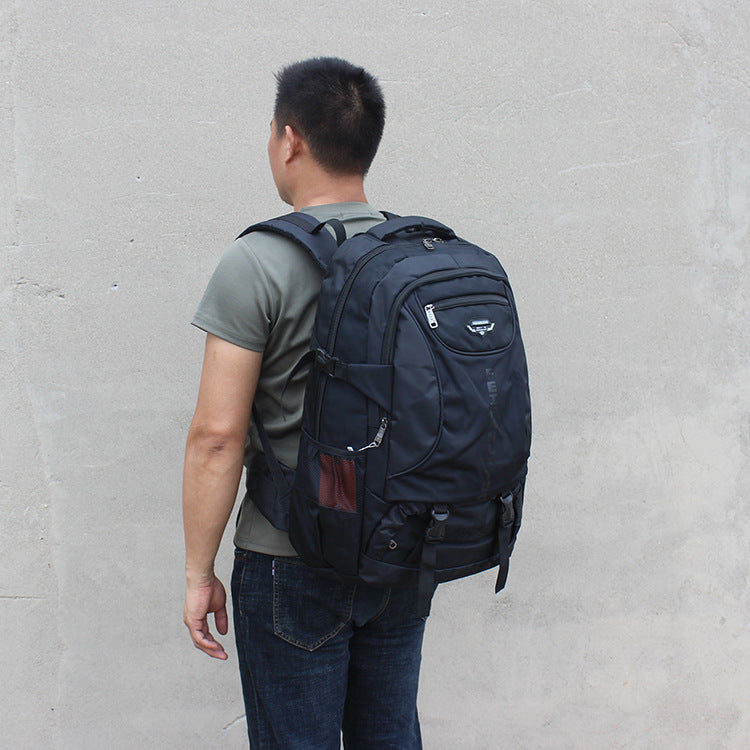Men's Waterproof Large Capacity Long-distance Clothes Cotton Universal Backpack