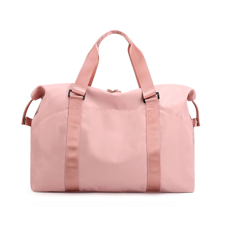 Women's Portable Lightweight Clothing Dry Wet Separation Large Capacity Waterproof Nylon Gym Bags