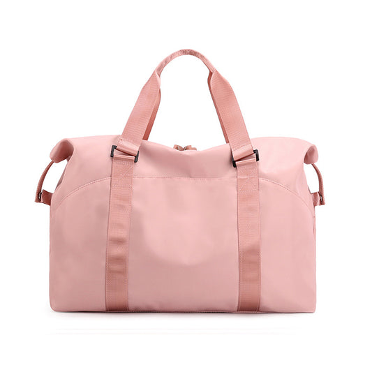 Women's Portable Lightweight Clothing Dry Wet Separation Large Capacity Waterproof Nylon Gym Bags
