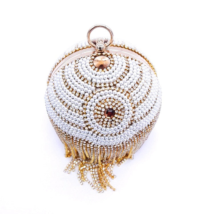 Fashion Spherical Pearl Ball Party Dress Garment Bags