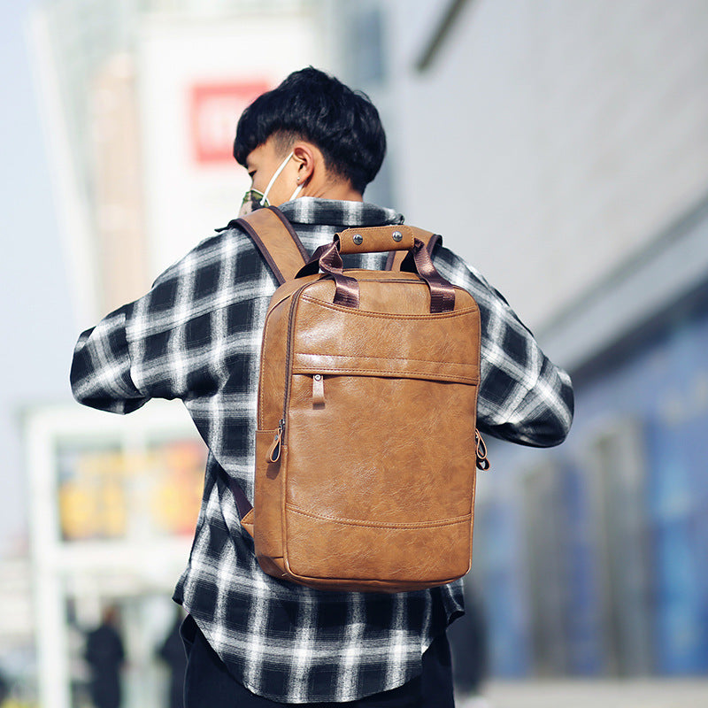 Graceful Men's Business Computer Large Capacity Universal Backpack