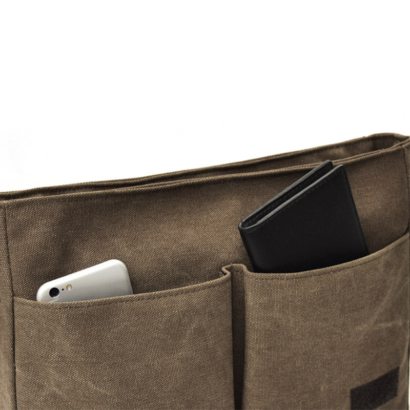 Classic Graceful Men's Trendy Canvas Horizontal Men's Shoulder Bag