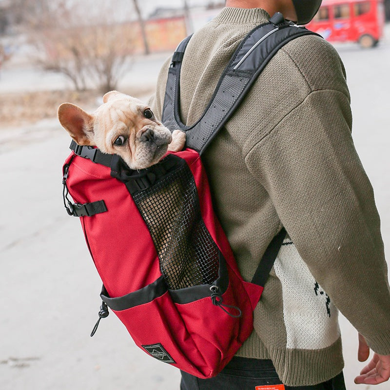 Pet For Passengers Dog Open Head Ventilation Breathable Washable Bicycle Universal Backpack