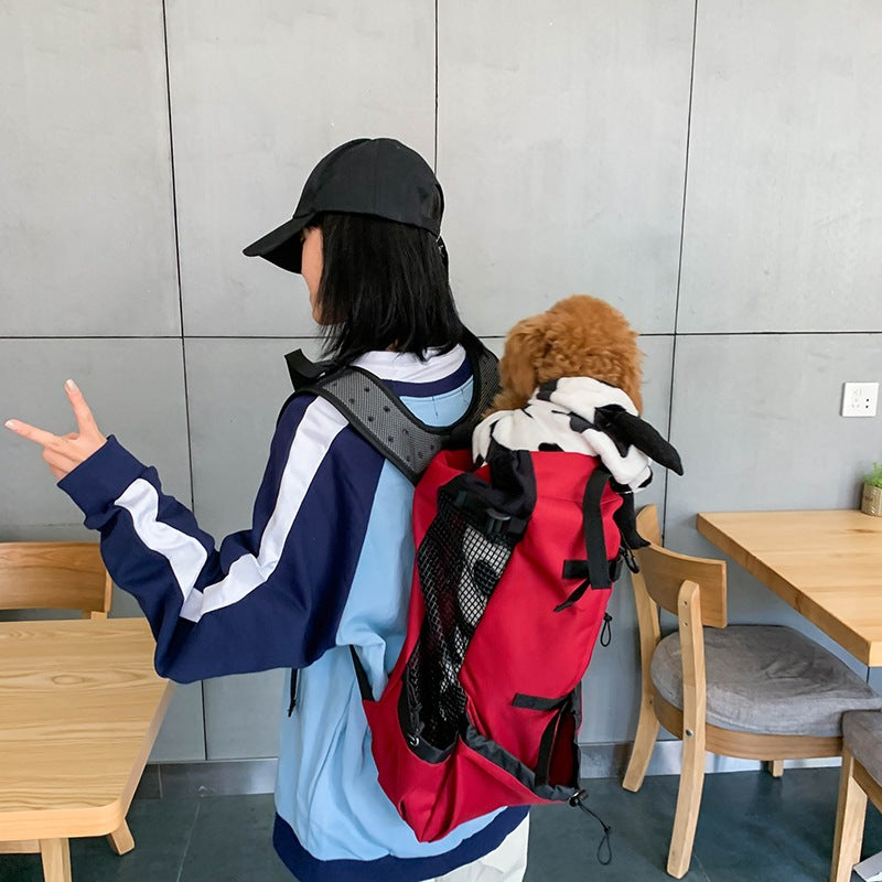 Pet For Passengers Dog Open Head Ventilation Breathable Washable Bicycle Universal Backpack