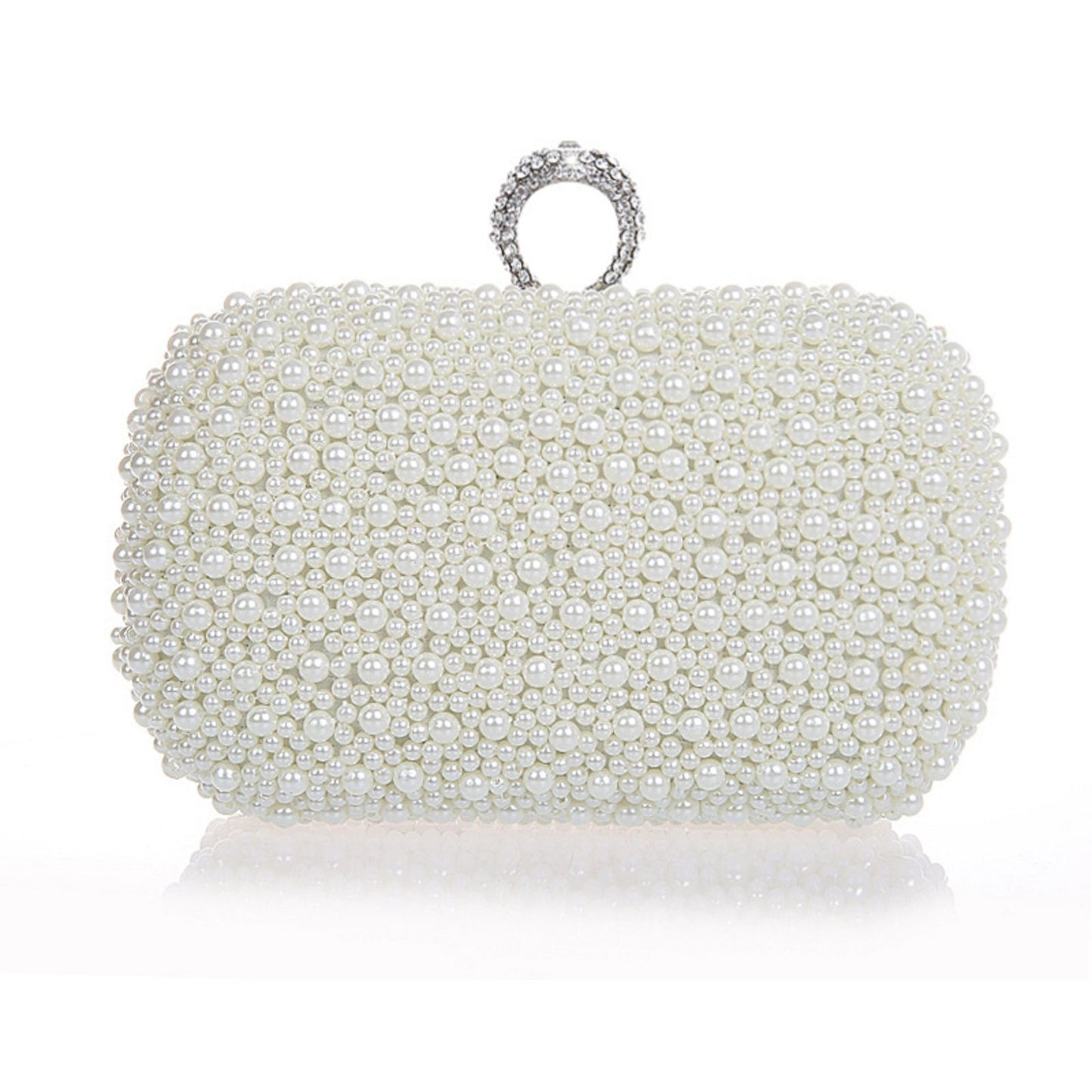 Pearl Embroidery Banquet Clutch Bridesmaid Bridal Bags