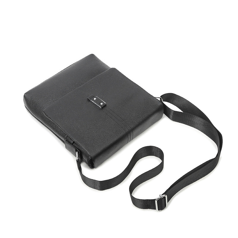 Men's Korean Style Cowhide Veil Fashion Bags